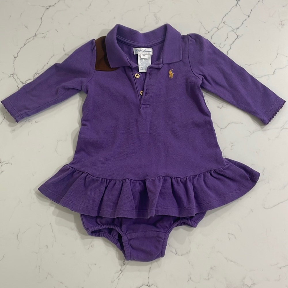 Ralph Lauren 2 piece polo dress 6 months